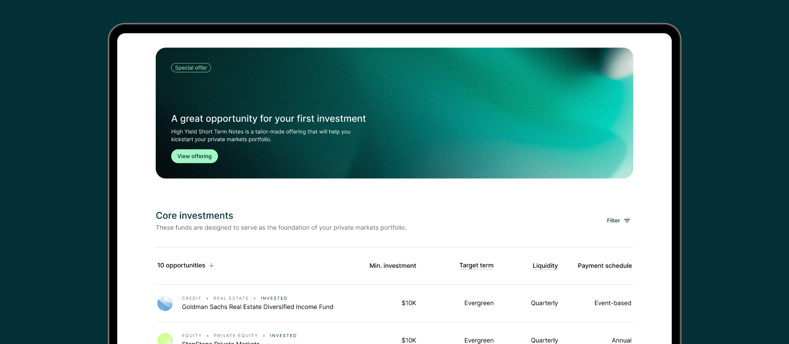 Marketplace Redesign